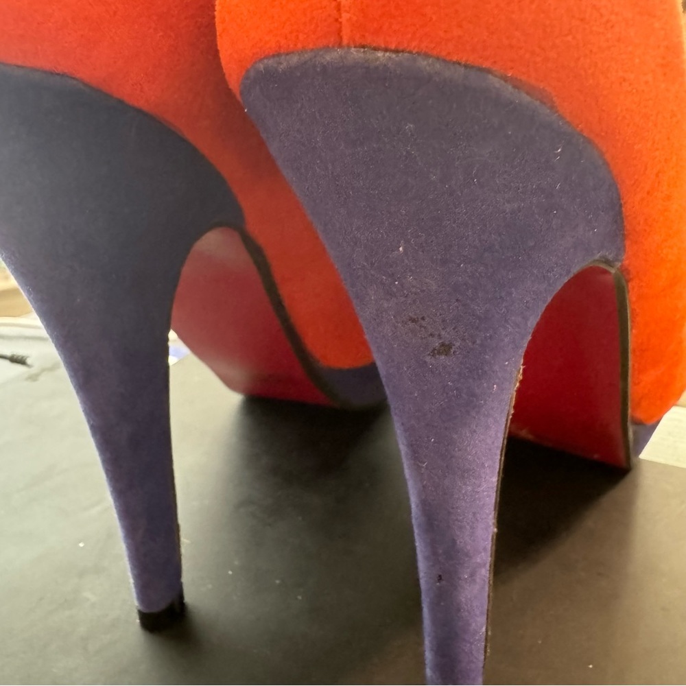 NEW Bertinni Platform Suede Stiletto Heels - Picture 11 of 16